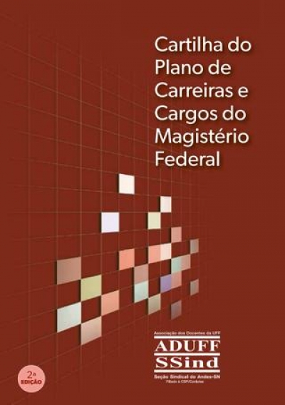 Cartilha de Pano de Carreira e Cargos do Magistério Federal