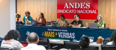 Reunião conjunta dos Setores com GT Verbas debate financiamento da educação pública